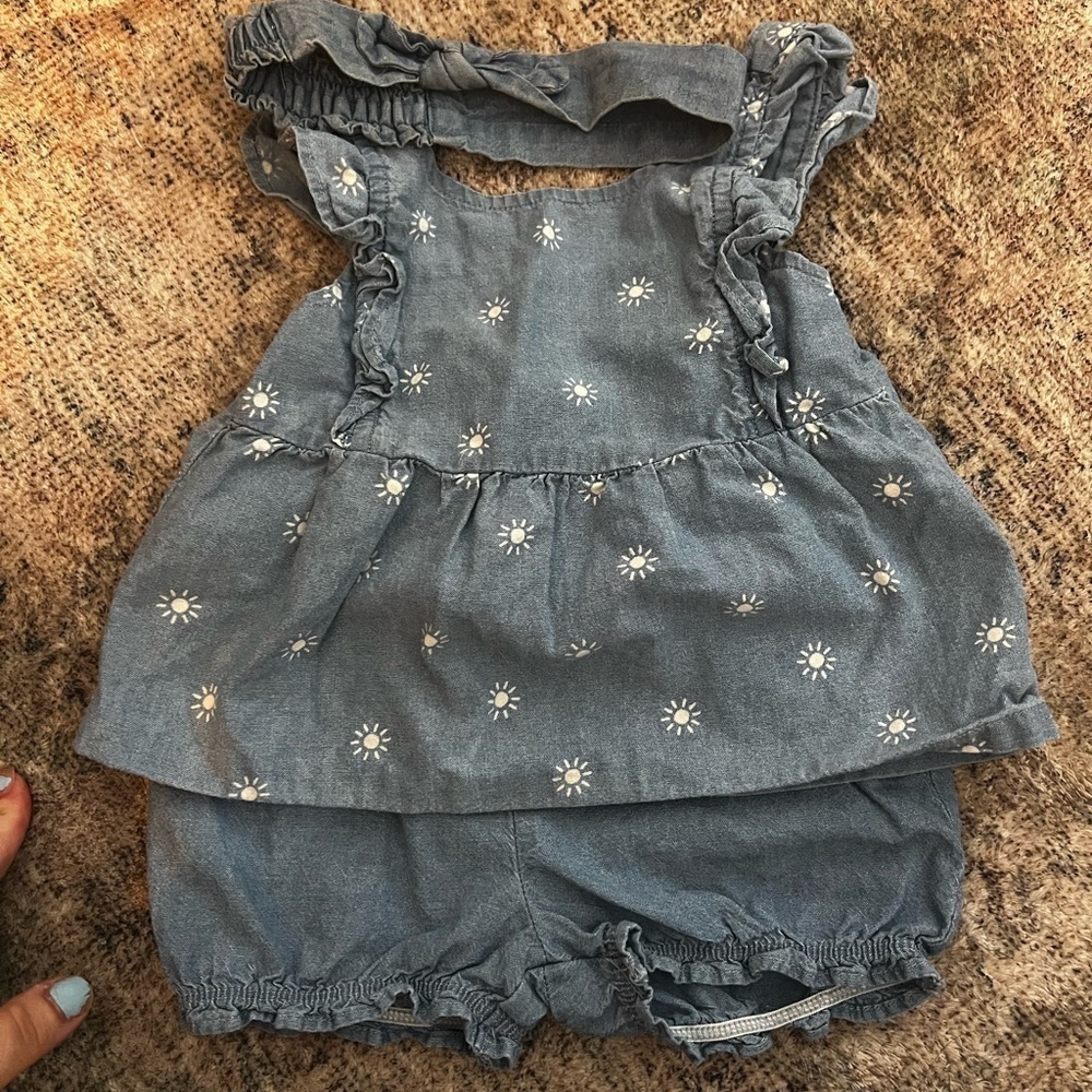 Carter’s 3-Piece Chambray Set 18 Months